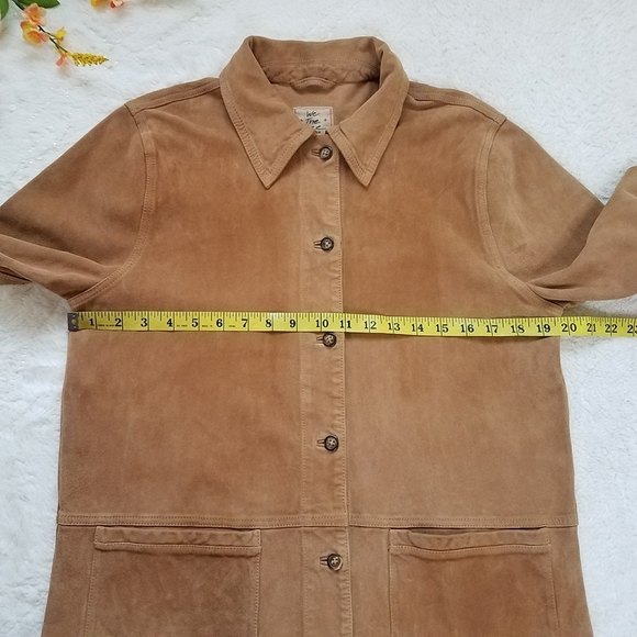 Free People We The Free Suede Shacket - Picture 5 of 11